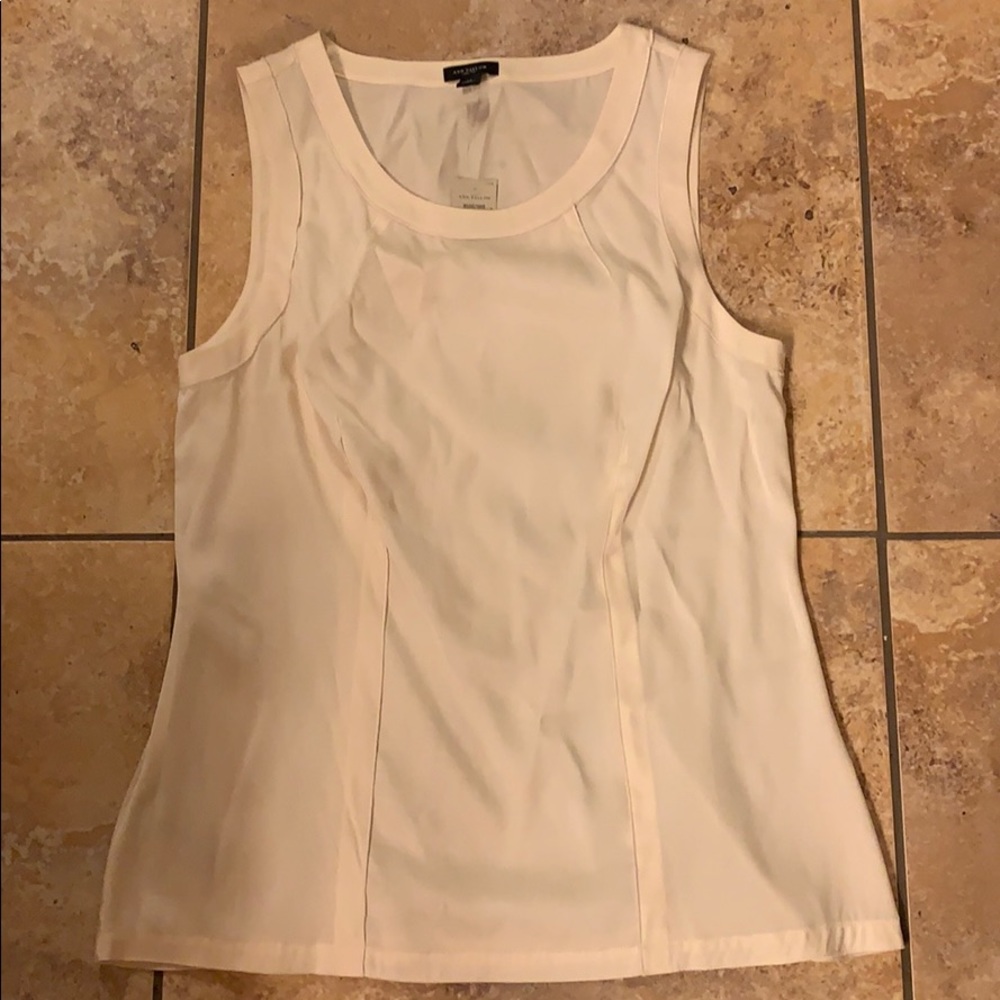 Ann Taylor Silk Blouse Shell Undershirt